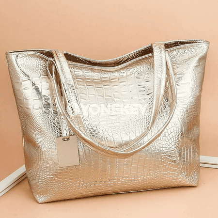 Zenanlar üçin uly göwrümli egin sumka, retro PU deri handbag