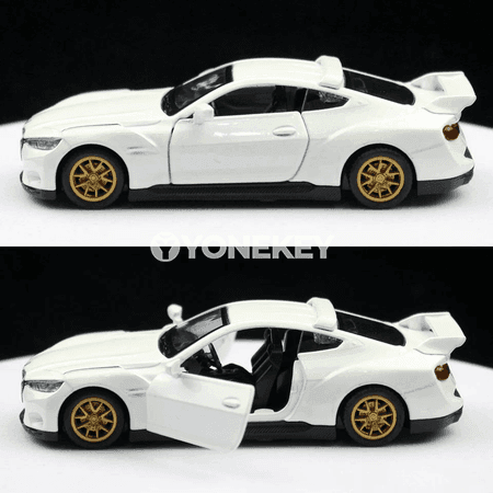 BMW 3.0 CSL 1:42 metal model awtoulag oýunjak