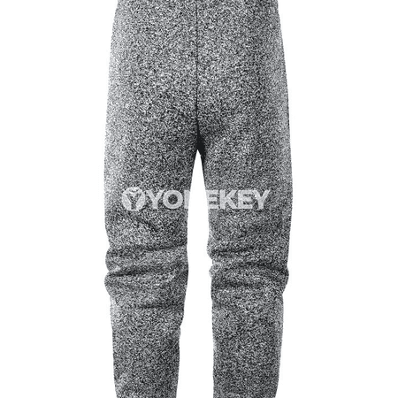 Erkekler üçin ýyly fleece sport balaklary, güýz-gyş jogger