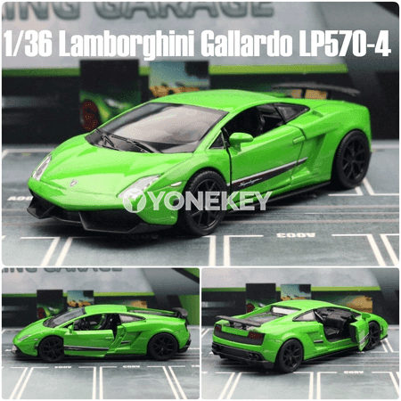 Lamborghini Gallardo LP570-4 1:36 metal maşyn modeli