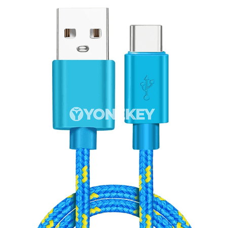 NNBILI USB-C zarýad we maglumat kabeli, 3A, 1m/2m/3m