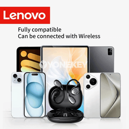 Lenovo XT53 simsiz sport nauşnikleri, Bluetooth, mikrofonly