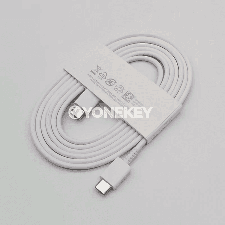 Samsung 45W çalt zarýad beriji adapter, 1.8 m Type-C kabel bilen