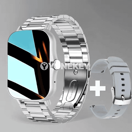 Suw geçirmeýän sport akylly sagat, fitnes yzarlamasy we Bluetooth jaňly