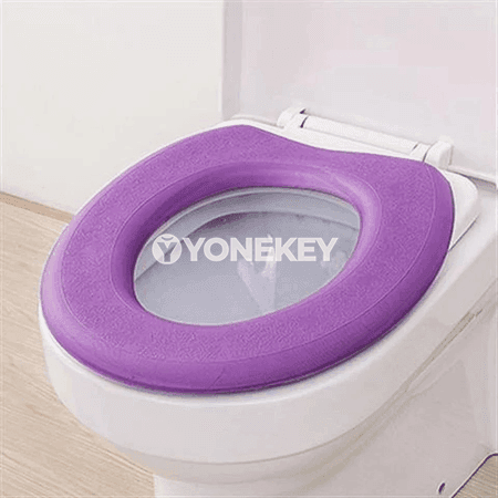 Suw geçirmeýän ýumşak tualet oturgyjy örtügi, ýuwulýan