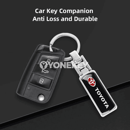 Toyota üçin premium stil dolandyryş açar brelki, rezin-zink aksessuar