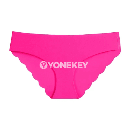 Zenanlar üçin tikinli seamless briefs, S-XXL, inçe we rahat