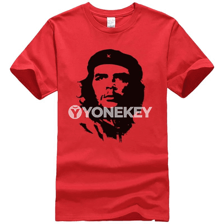 CHE GUEVARA erkekler üçin tomuslaýyn çaply 100% pagta futbolka