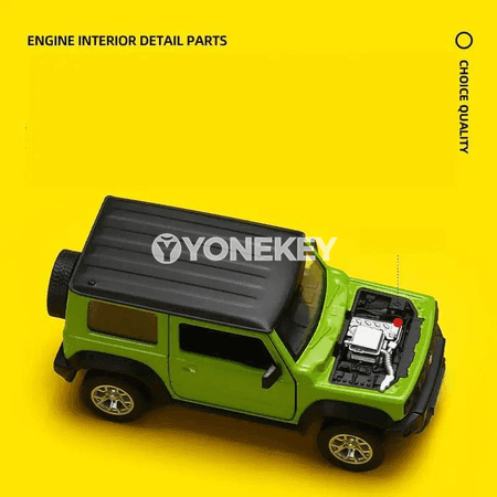 Suzuki Jimny 1:32 diecast metall SUV modeli, gyzykly kolleksiýa