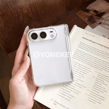 iPhone Duo üçin magnitli açyk gorag gapagy, berk we inçe