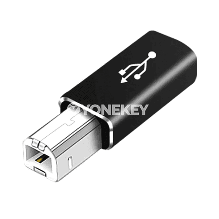 Type-C — USB-B adapter, MacBook we saz gurallary üçin