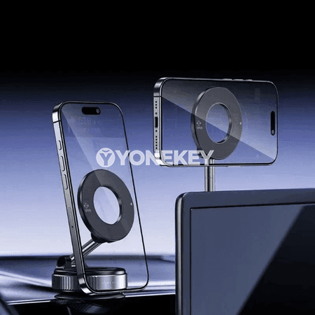 Awtoulag üçin magnitli vakuum telefon saklaýjy, bukulýan