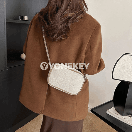 Zenanlar üçin moda kanwas egin we crossbody sumka