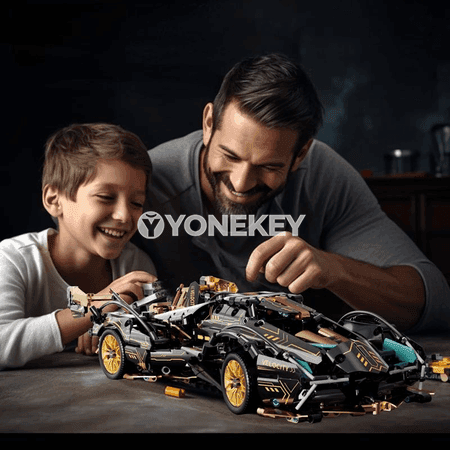 V12 Roadster gurluşyk blokly RC awtoulag, 1:14, ýaşlar üçin toplum