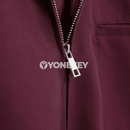 Zenanlar üçin ýeňil boýunlykly zipli ýaz güýz jaket