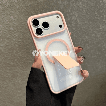 iPhone üçin transparent magnitli mat korpus, holderli
