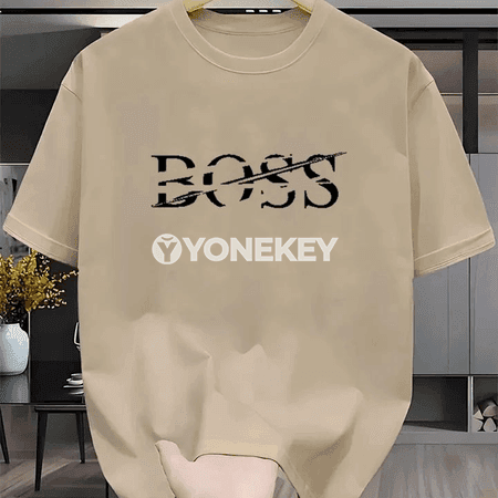 Erkekler üçin 2D printli tomus futbolkasy, ýeňil we rahat