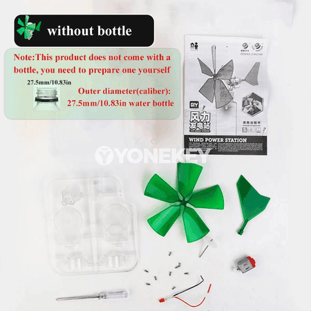 Ýel güýji stansiýasy boýunça DIY öwrediji gurluşyk toplumy
